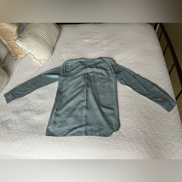 Michael Kors dusty blue blouse - Picture 7 of 9